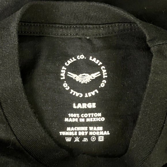 Last Call Co Best Times You'll Never Remember Skeleton Party T-Shirt Large Mens - Picture 4 of 4